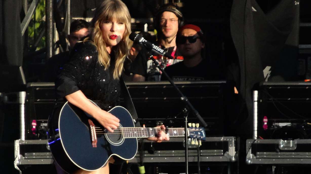 Taylor Swift performs at Singleton Park in England on May 27, 2018. BYU is now offering a class that focuses on Swift's work.