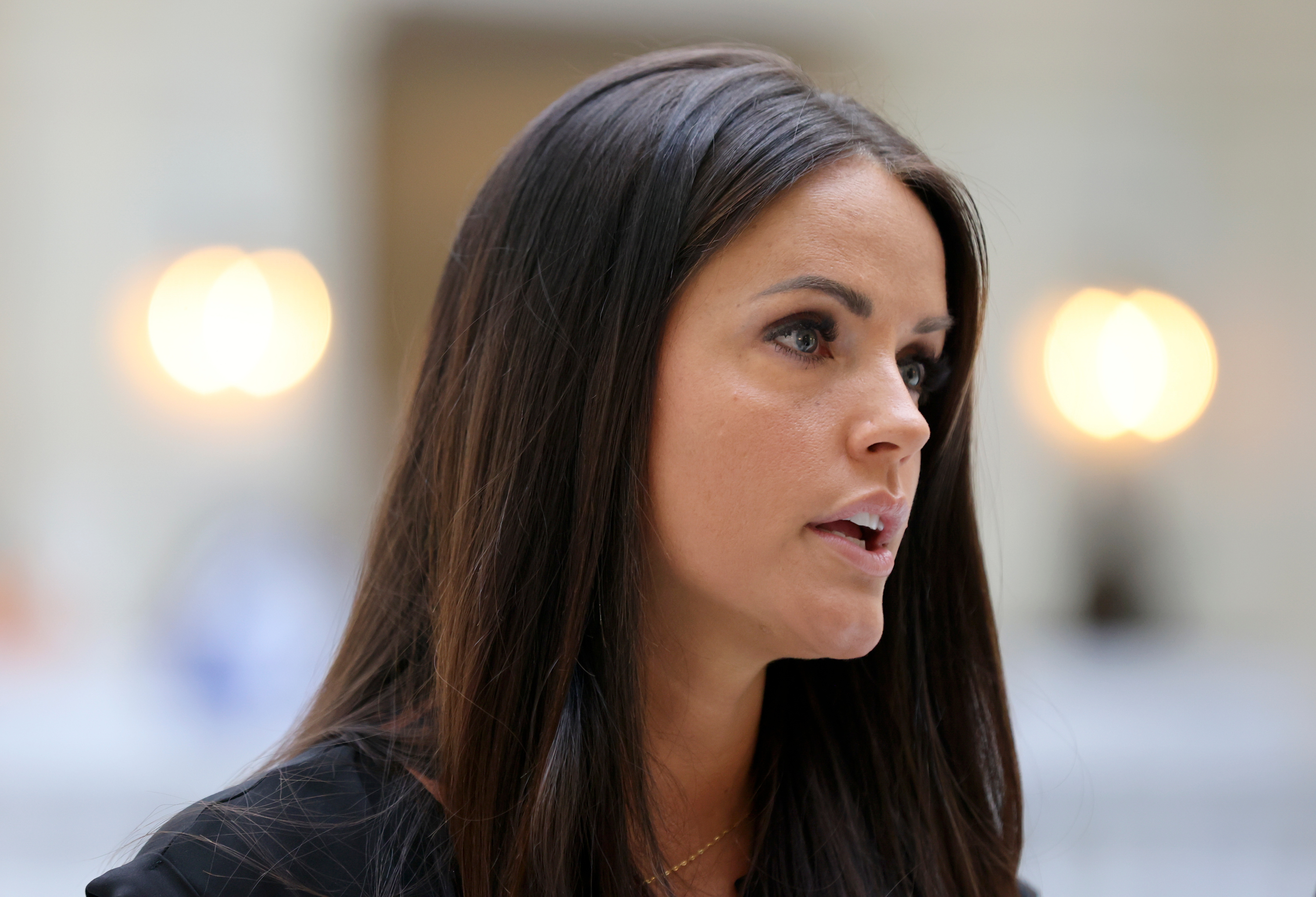 State Rep. Kera Birkeland, R-Morgan, is proposing legislation to limit restroom access for transgender individuals in government facilities while requiring more unisex and single-stall restrooms.