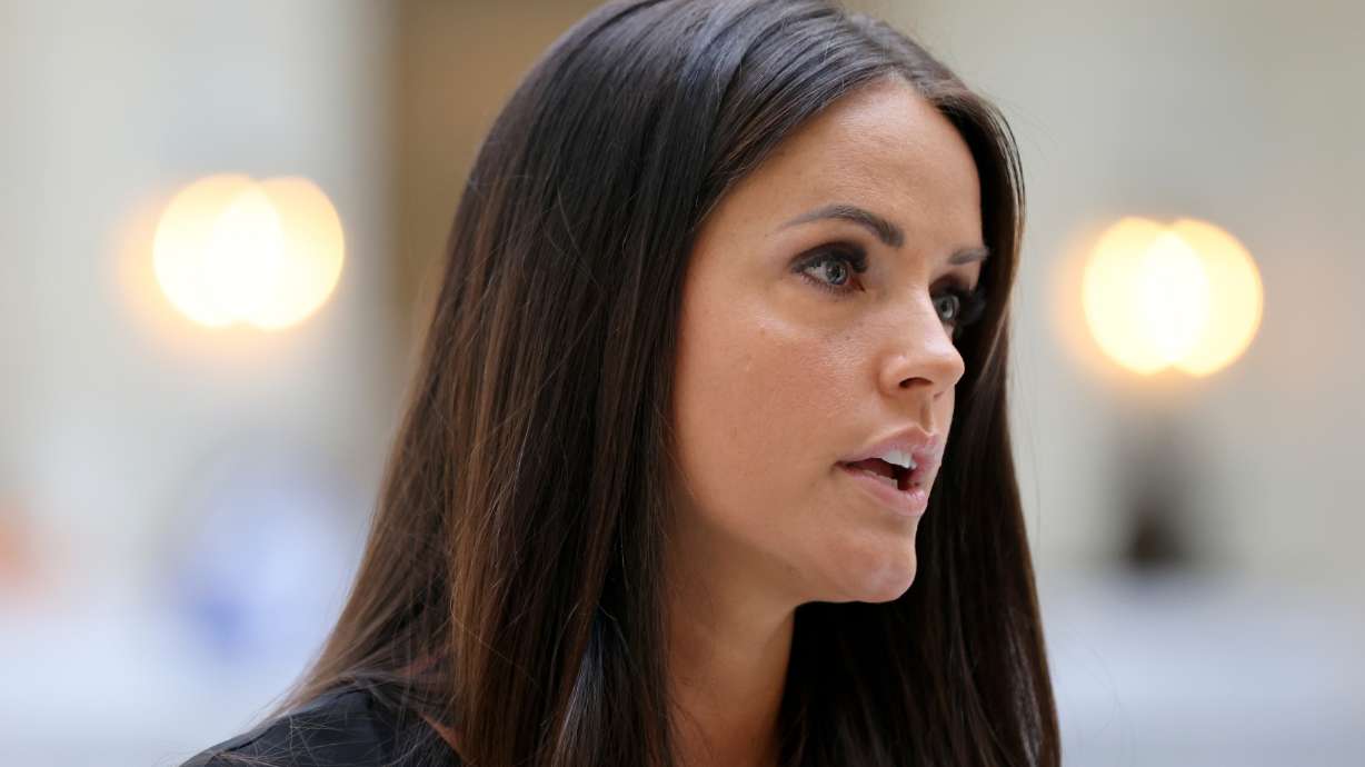 State Rep. Kera Birkeland, R-Morgan, is proposing legislation to limit restroom access for transgender individuals in government facilities while requiring more unisex and single-stall restrooms.