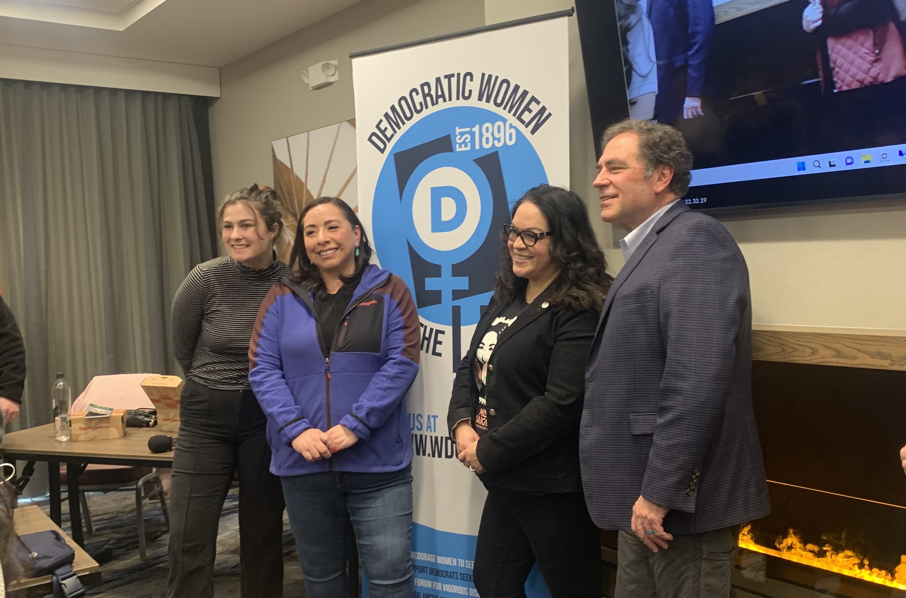 Utah Democratic lawmakers spoke about the upcoming legislative session at a luncheon for the Women's Democratic Club of Utah on Saturday.