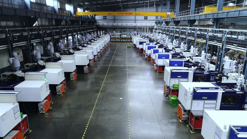 The Aequs toy manufacturing facility in Belgaum, India is shown. Toy makers grappling with surging costs in China are finding no easy options.