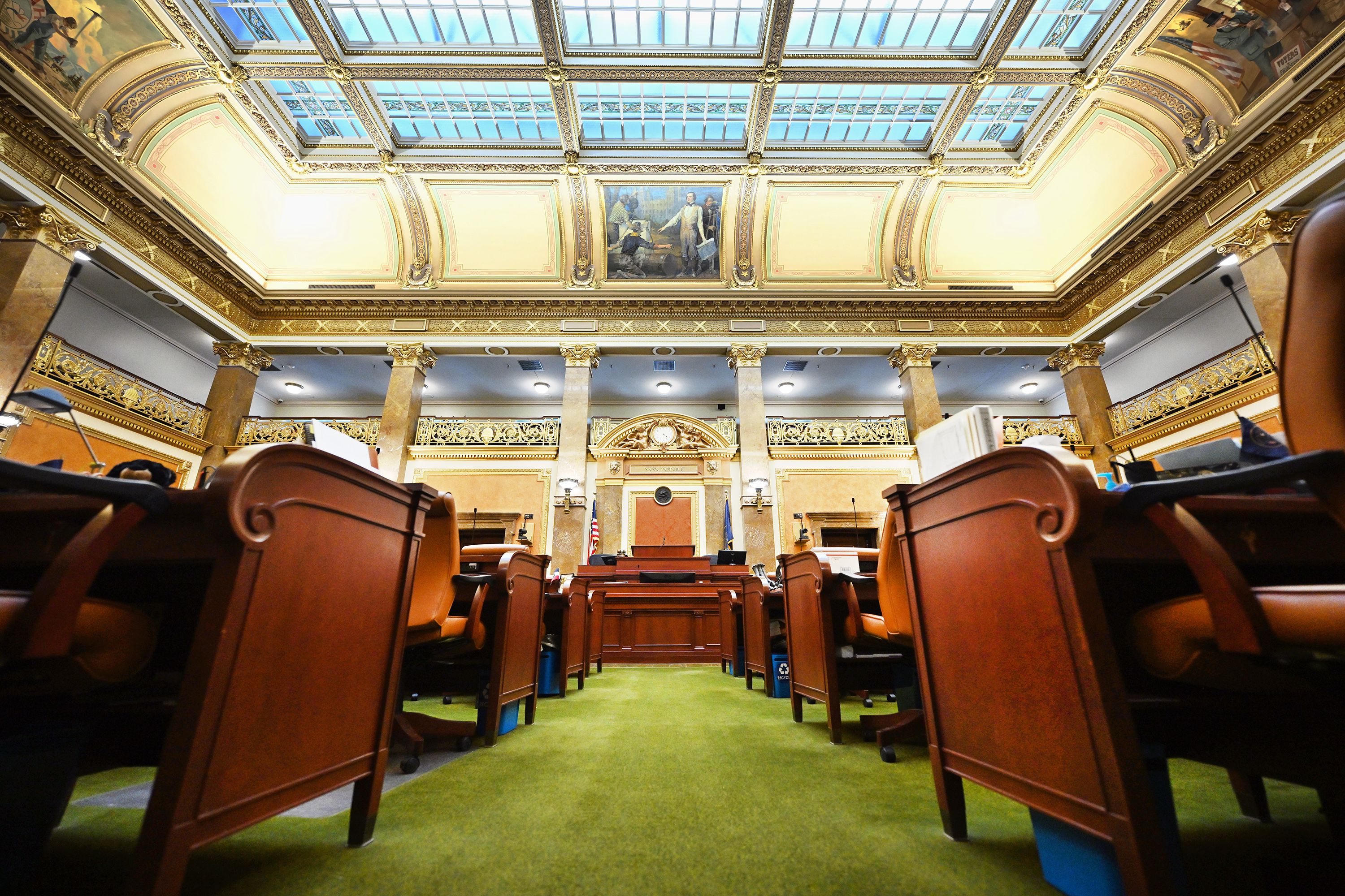 The House of Representatives at the Capitol in Salt Lake City Wednesday. Utah's 2024 legislative session, which starts Tuesday, will tackle several sensitive issues.