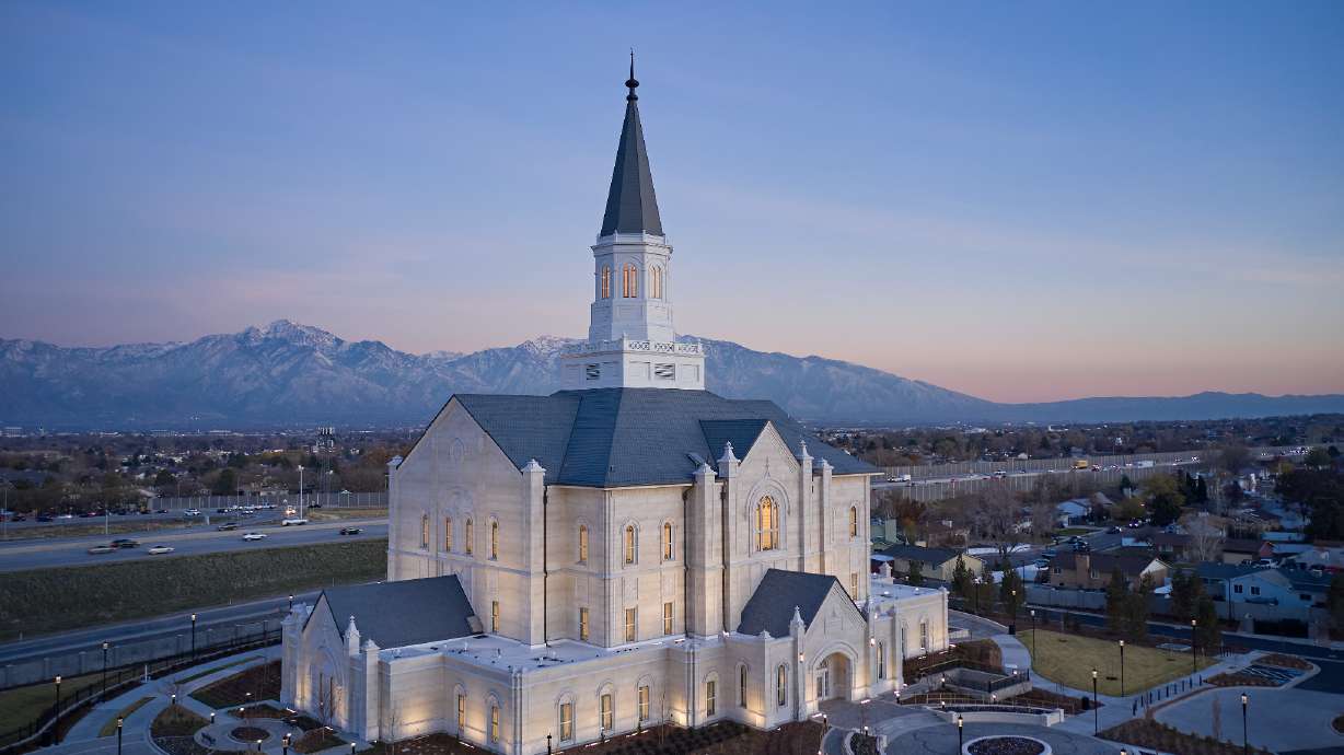 The Taylorsville Utah Temple will be dedicated on June 2, after an open house from April 13 to May 18, The Church of Jesus Christ of Latter-day Saints announced Tuesday.