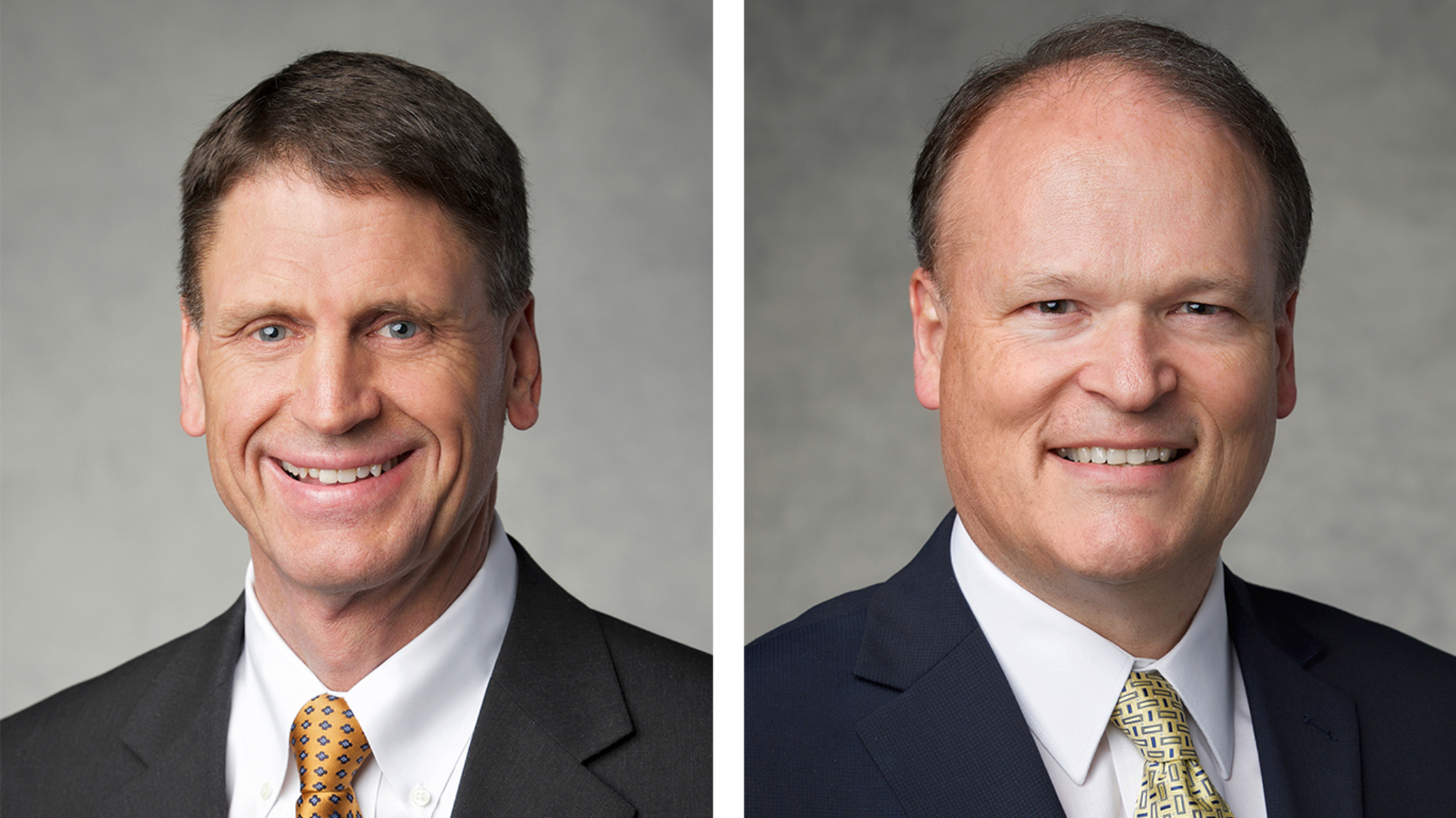 The church announced Wednesday Elder Carl B. Cook, left, has been called as the senior president of the Presidency of the Seventy, and Elder Marcus B. Nash has been called as a member of the presidency.
