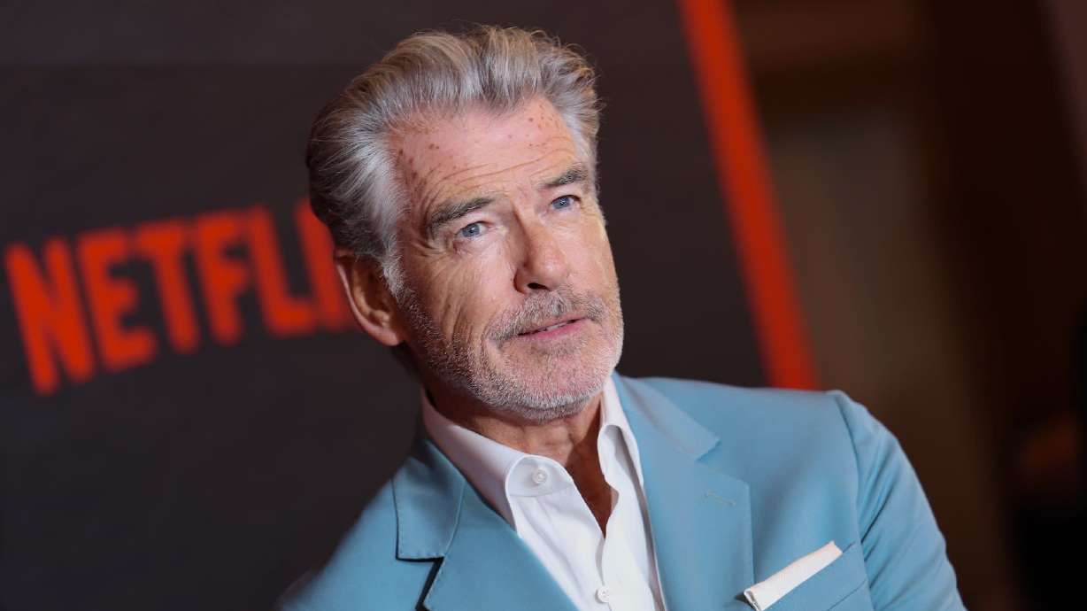 Pierce Brosnan, seen in Los Angeles in June 2023, pleaded not guilty to walking in thermal areas of Yellowstone National Park in Wyoming in December, a court document obtained by CNN shows.
