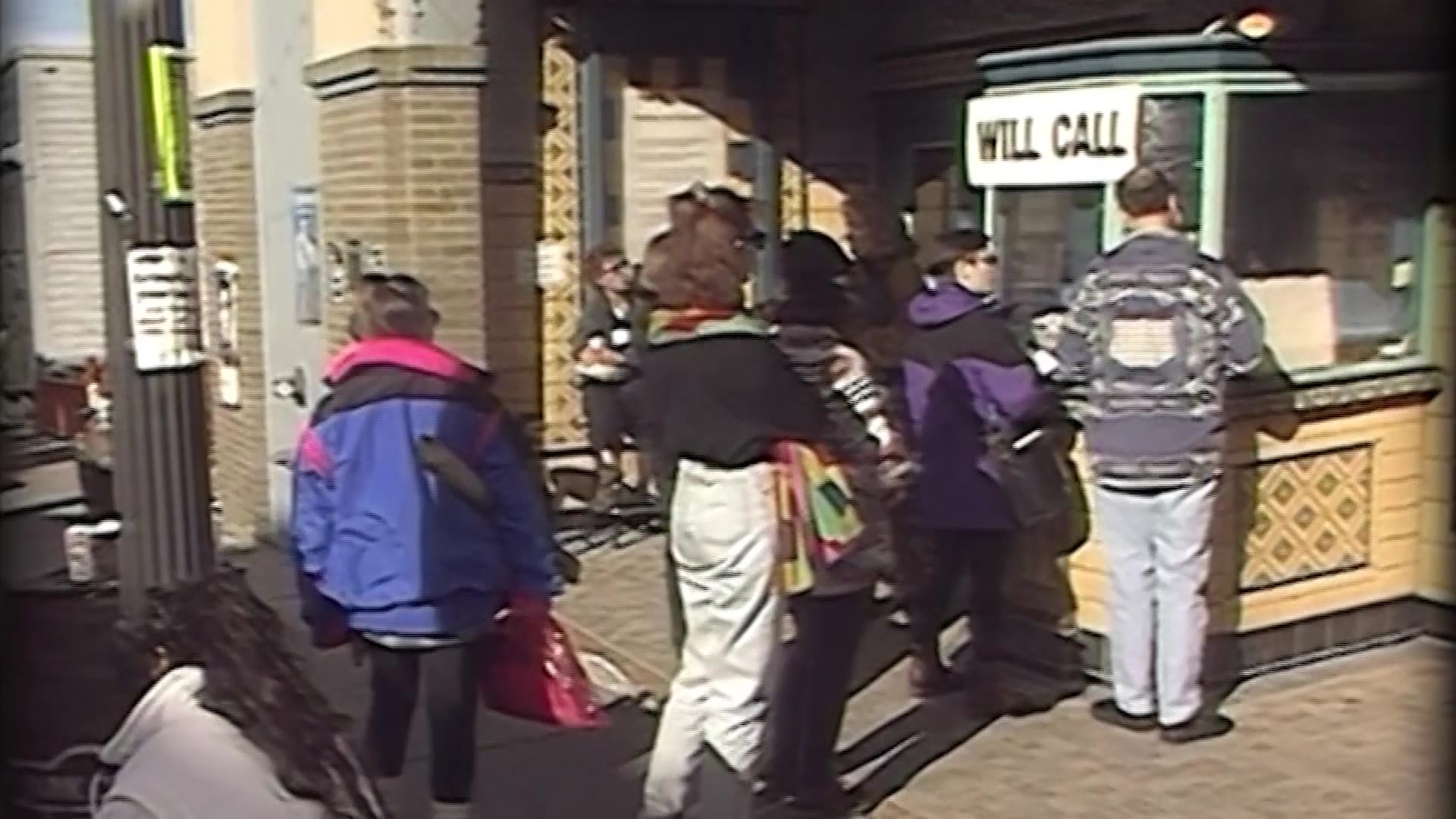 Theatergoers waiting in line for the next film at the Sundance Film Festival in this undated photo.