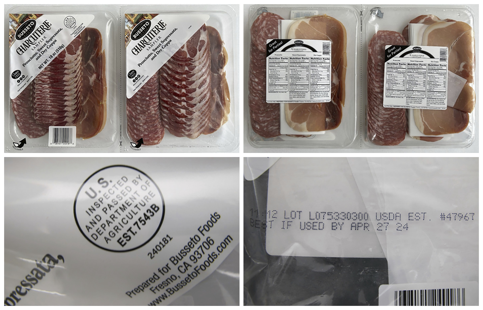 On Thursday, federal health officials expanded a warning about salmonella poisoning tied to charcuterie meat snack trays sold at Sam's Club and Costco stores. 