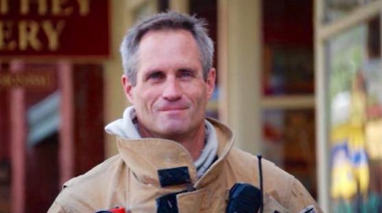 Chris Pendleton was a firefighter for 36 years.