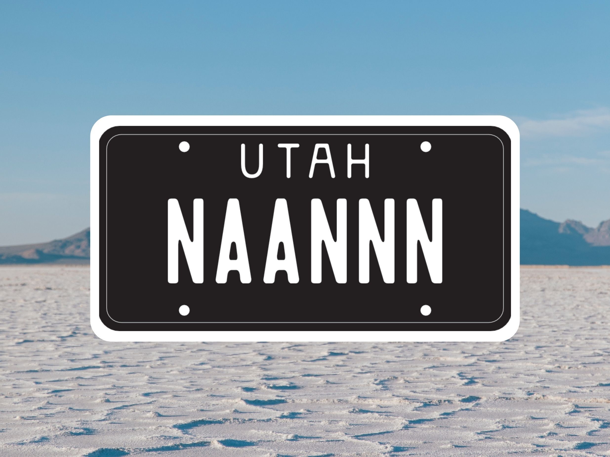 The new black Utah license plate has become so popular there’s a two-month waiting list. 