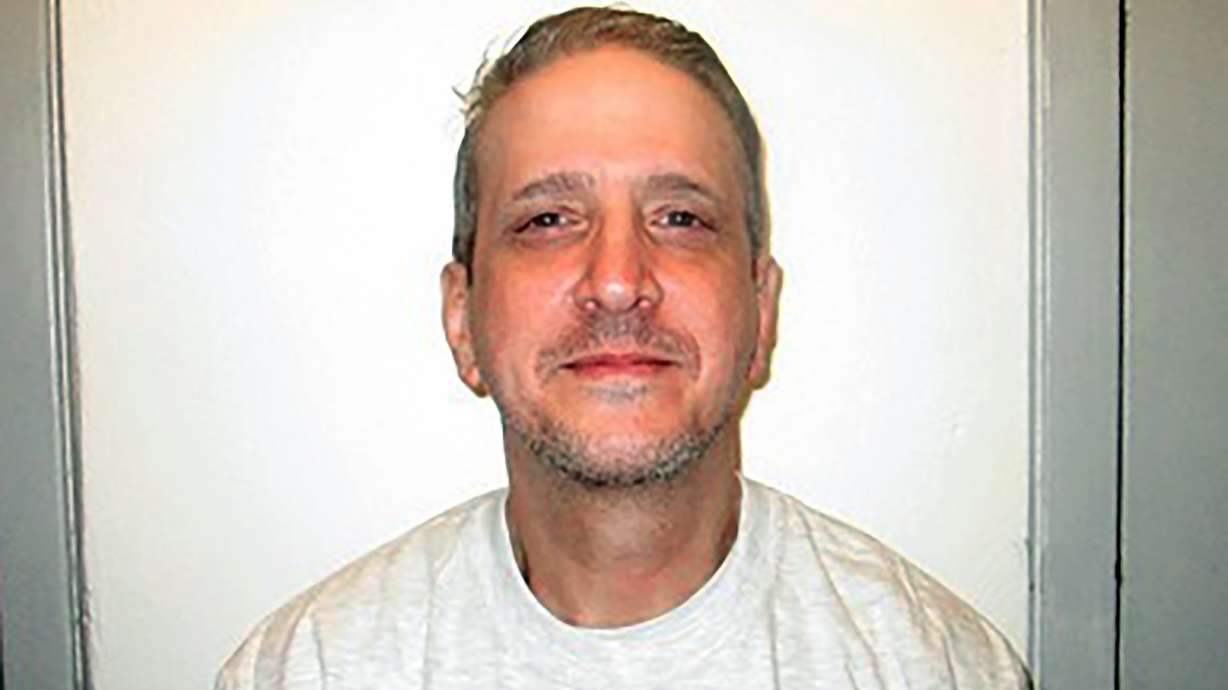 This photo shows death row inmate Richard Glossip on Feb. 19, 2021. The Supreme Court will hear an appeal from Glossip, who has steadfastly maintained his innocence.