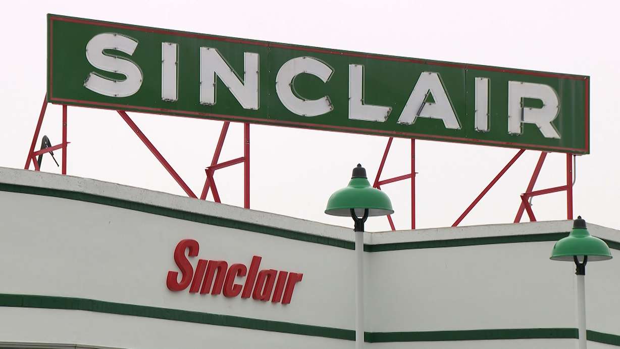 A Cache Valley builder is going to great lengths to restore a 1950s-era gas station to its original form, but without the gas.