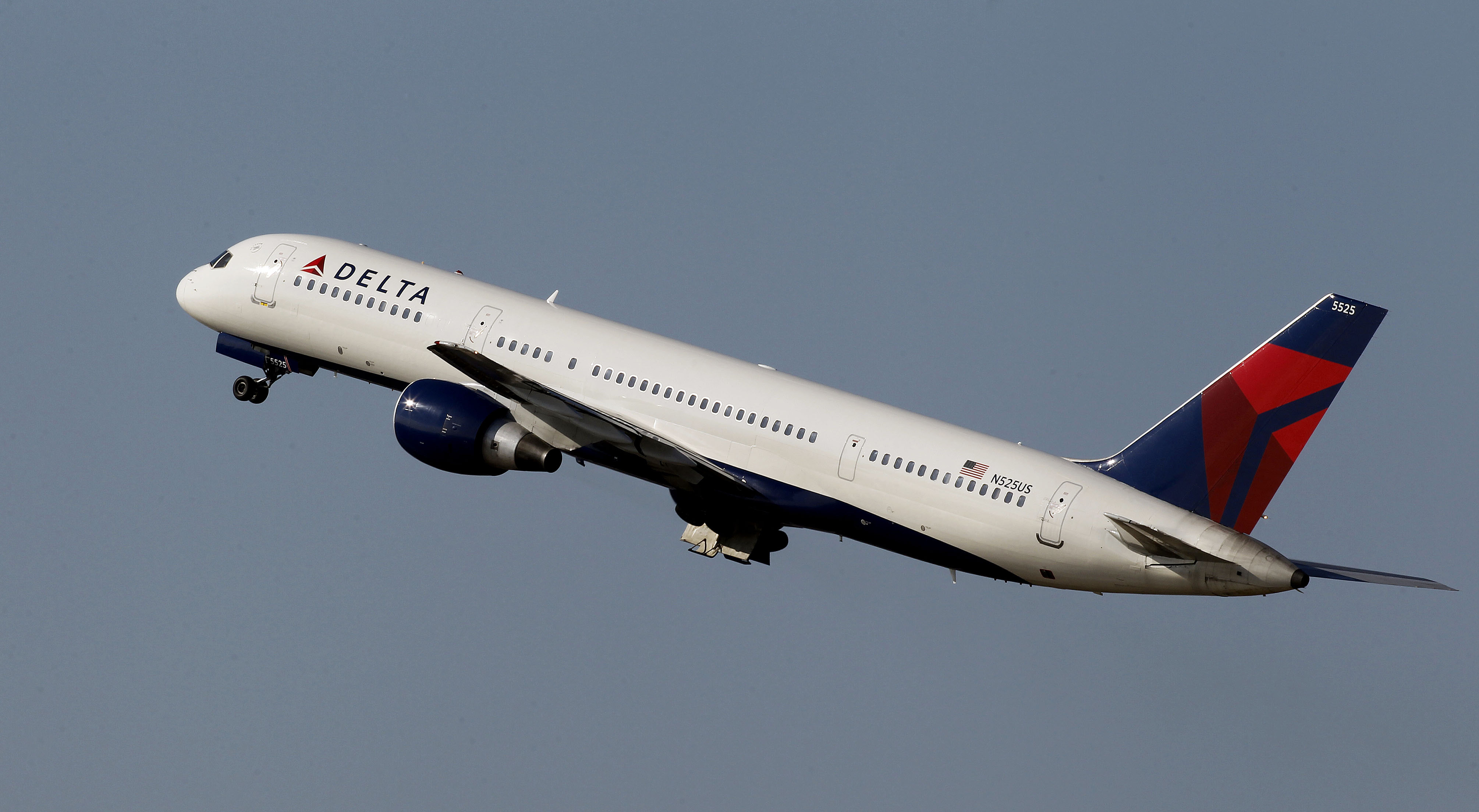 A Boeing 757 jet operated by Delta Air Lines lost a nose wheel while preparing for takeoff from Atlanta over the weekend, according to the FAA.