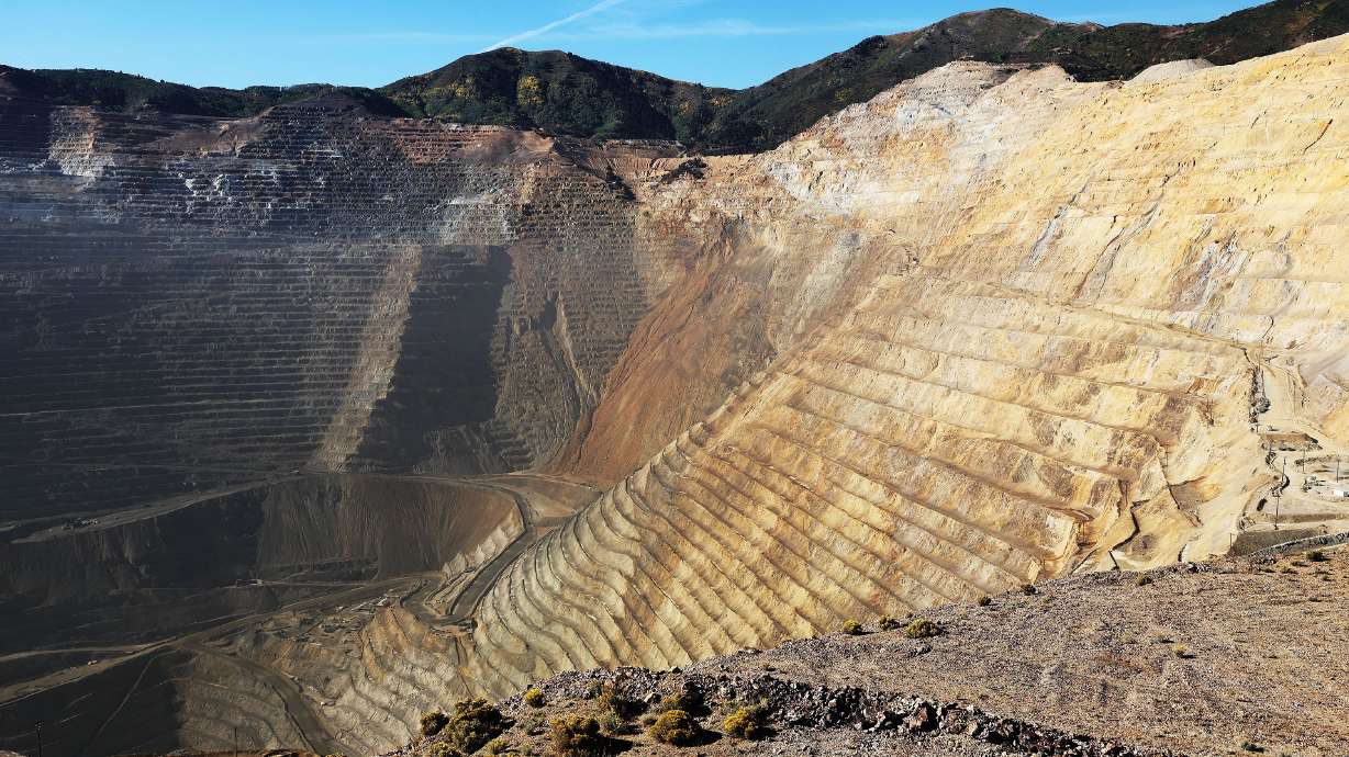 The Kennecott Copper Mine near Herriman is pictured on Sept. 27, 2022. The Utah Geological Survey requested $400,000 to better map and quantify the state's critical minerals.
