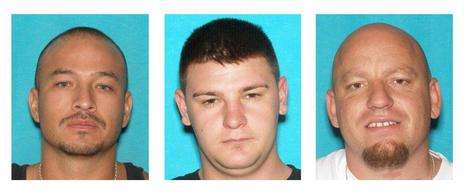 The man who was found guilty of murdering Braden Parker Emerson, 23, and Levi Joseph Collins, 34, and robbing Danny Kiko Gallegos, 35, was given consecutive prison sentences on Wednesday.