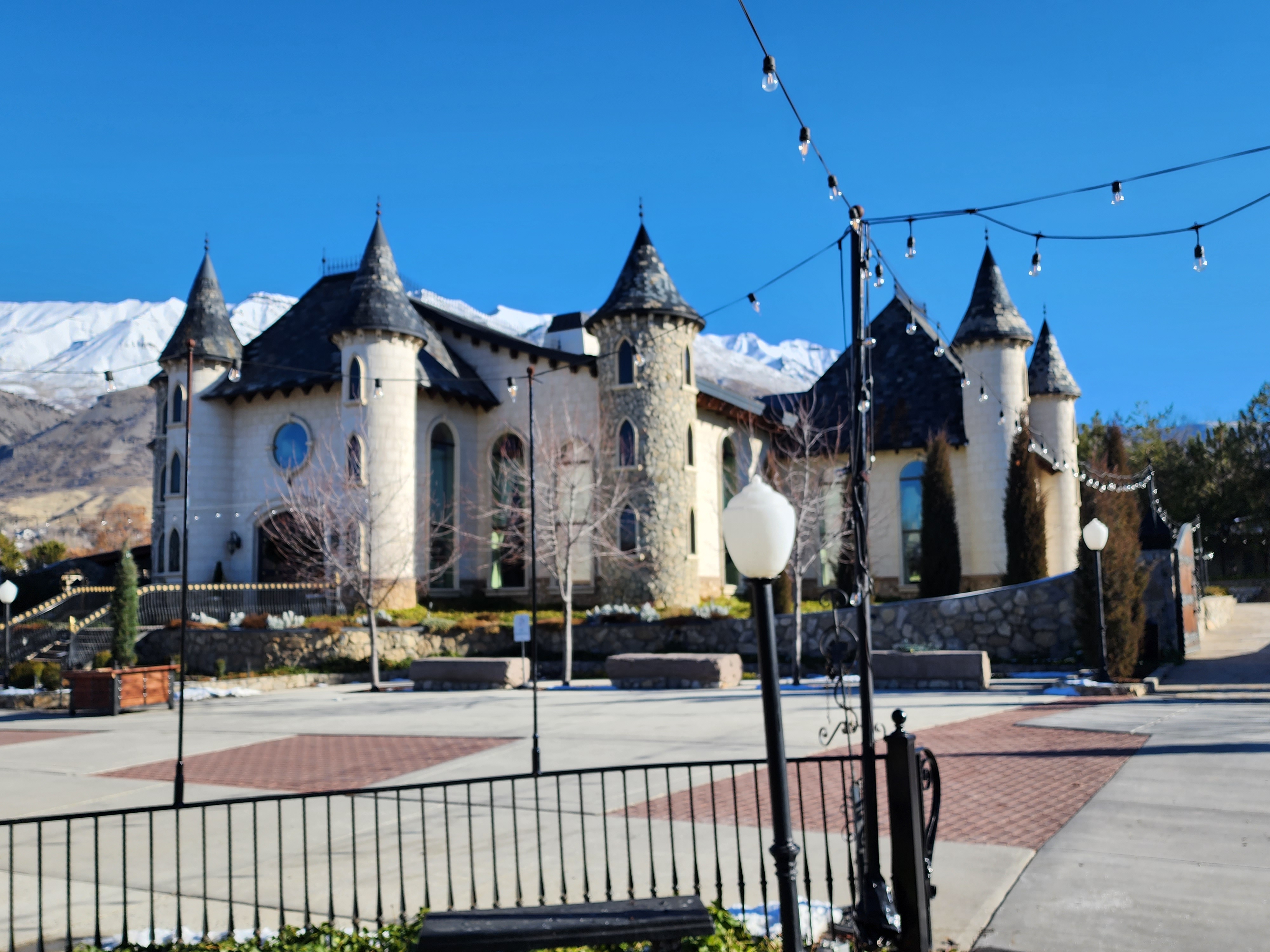 The Wadley Farms, in Lindon, castle has appeared in several motion pictures.