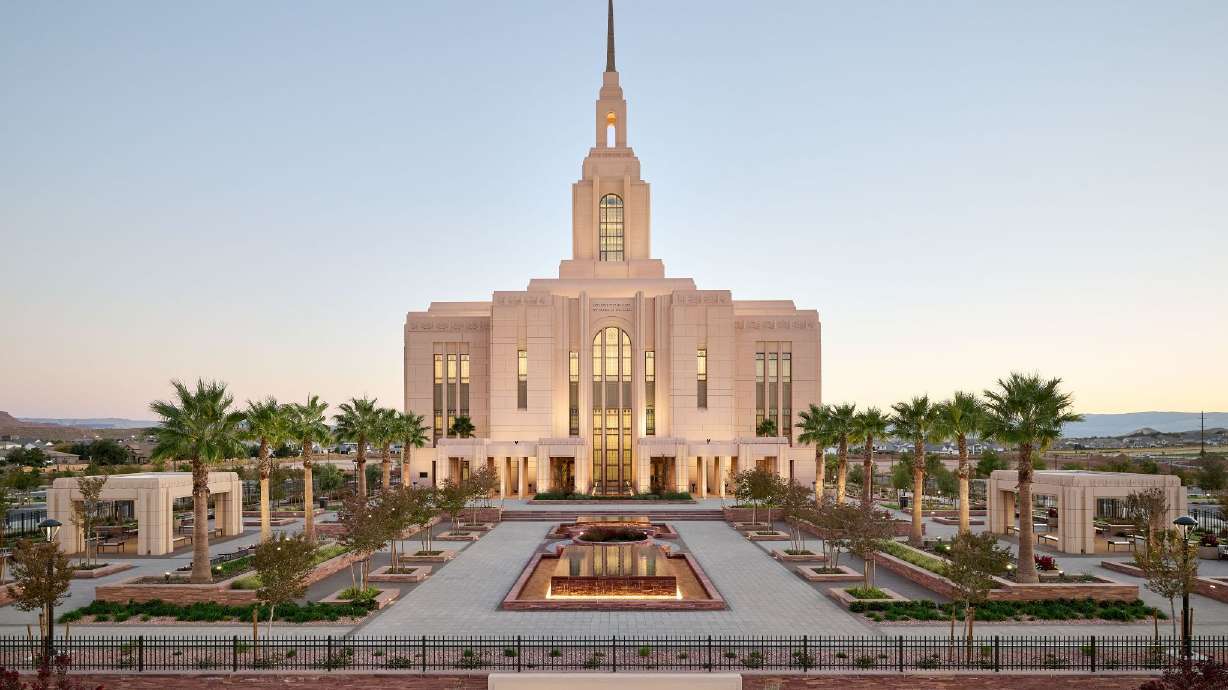 The open house for the Red Cliffs Utah Temple has officially started. The public can begin attending the open house Thursday.