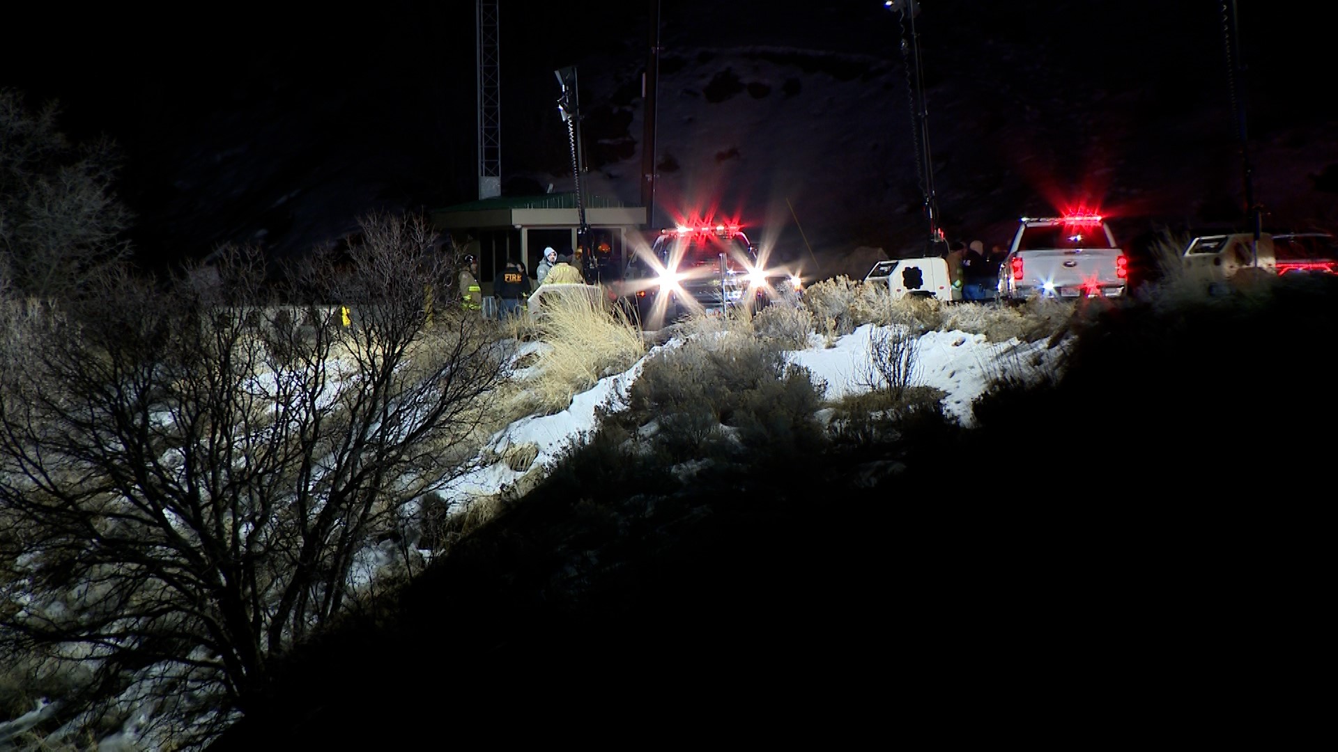 A man died after he fell through the ice at Settlement Canyon Reservoir in Tooele County while trying to rescue a woman Monday night. He was identified Wednesday as a Taylorsville man. 