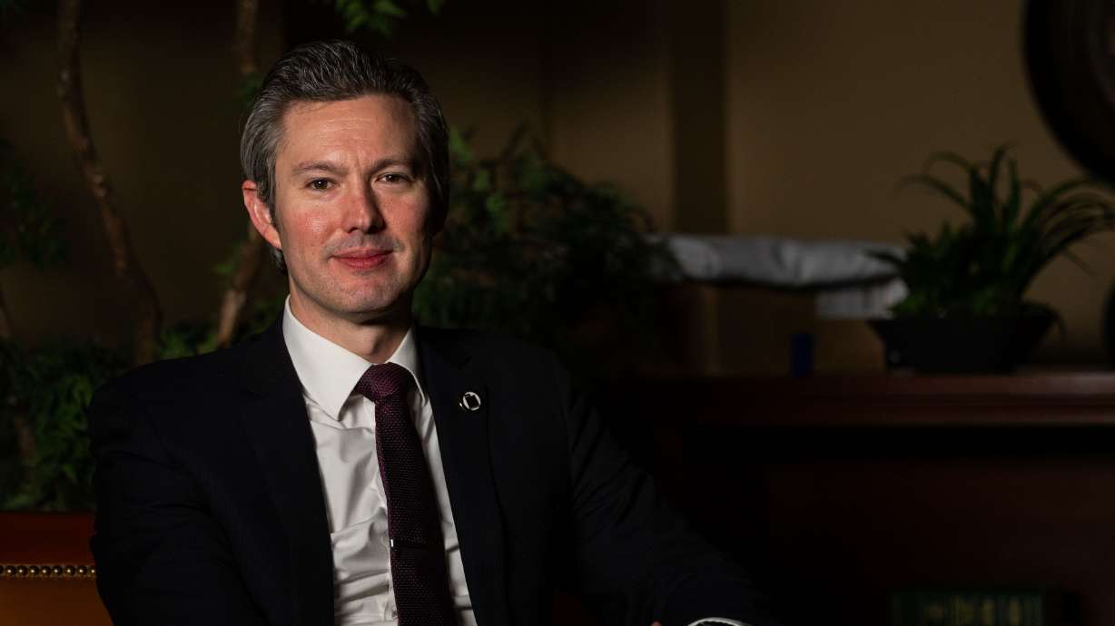 Rep. Anthony Loubet, R-Kearns, at the state Capitol in Salt Lake City on Wednesday. Utah clergy could be allowed to report instances of child abuse or neglect even if the perpetrator told them during confession, under Loubet's newly proposed bill.