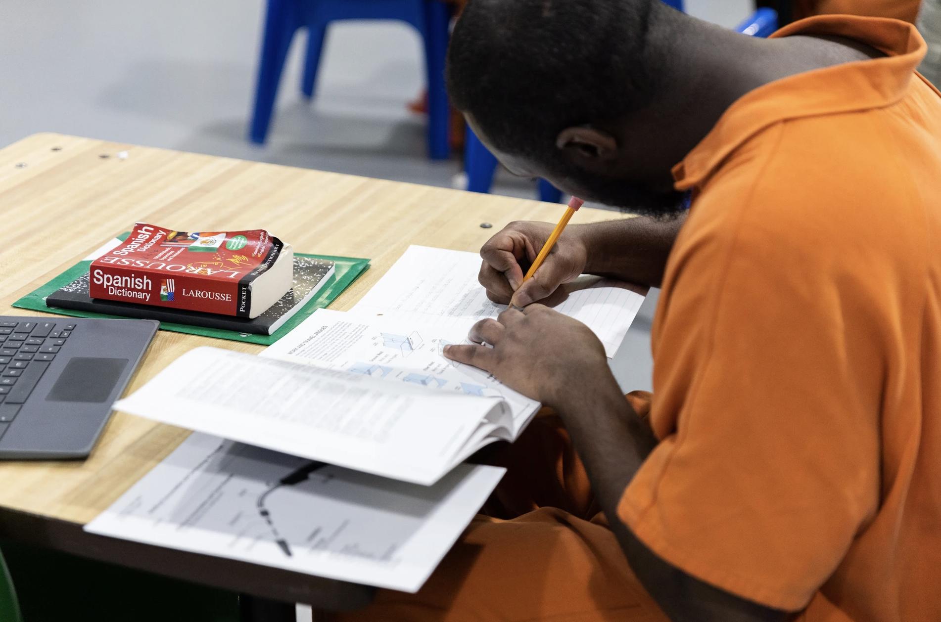 An inmate enrolled in IGNITE program at Genesee County, Michigan. Iron County Sheriff’s Office has officially adopted IGNITE, which is designed to help inmates acquire useful skills that will prepare them for meaningful employment.