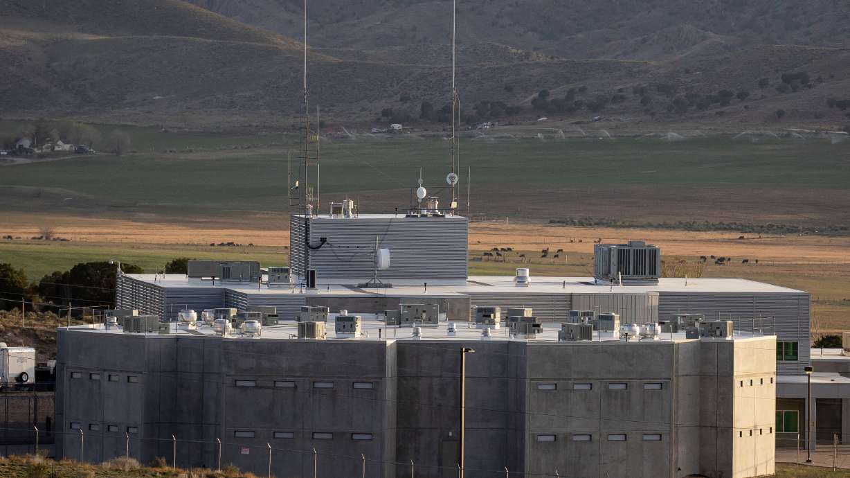 A woman was booked into the Sanpete County Jail Tuesday and accused of engaging in inappropriate sexual behavior with a 17-year-old boy she met while working as a substitute teacher at his high school in Gunnison.