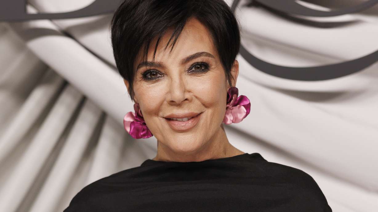 FILE - Kris Jenner appears at the Business of Fashion 500 Gala in Paris on Sept. 30, 2023. Jenner will appear in an ad for Oreo which will air at the Super Bowl.