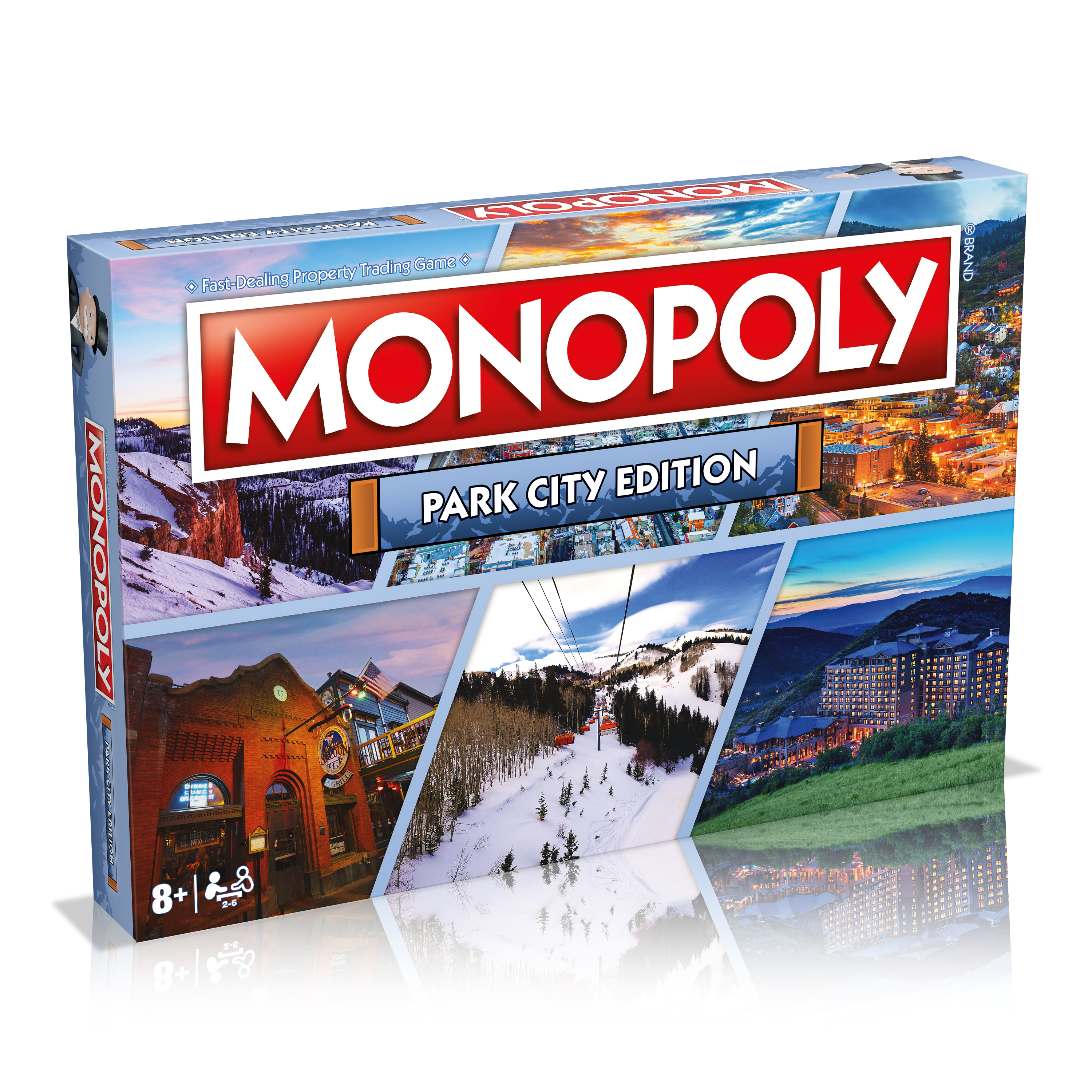 Monopoly: Park City Edition is pictured. After months of anticipation, Top Trumps USA on Thursday announced it has released the Park City Edition of the iconic board game, Monopoly.