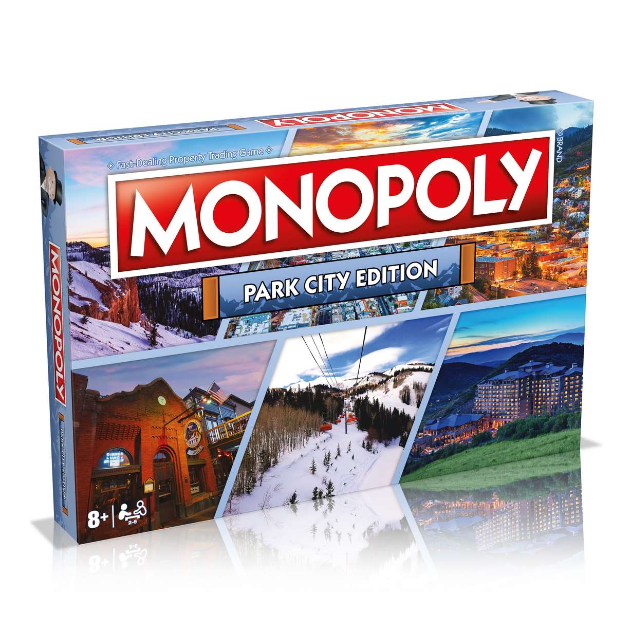 Monopoly: Park City Edition is pictured. After months of anticipation, Top Trumps USA on Thursday announced it has released the Park City Edition of the iconic board game, Monopoly.
