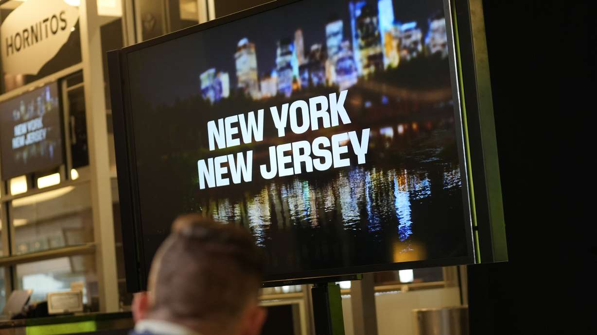 The match site is revealed for the FIFA World Cup 2026 final soccer game during an event at AT&T Stadium in Arlington, Texas, Sunday, Feb. 4, 2024.