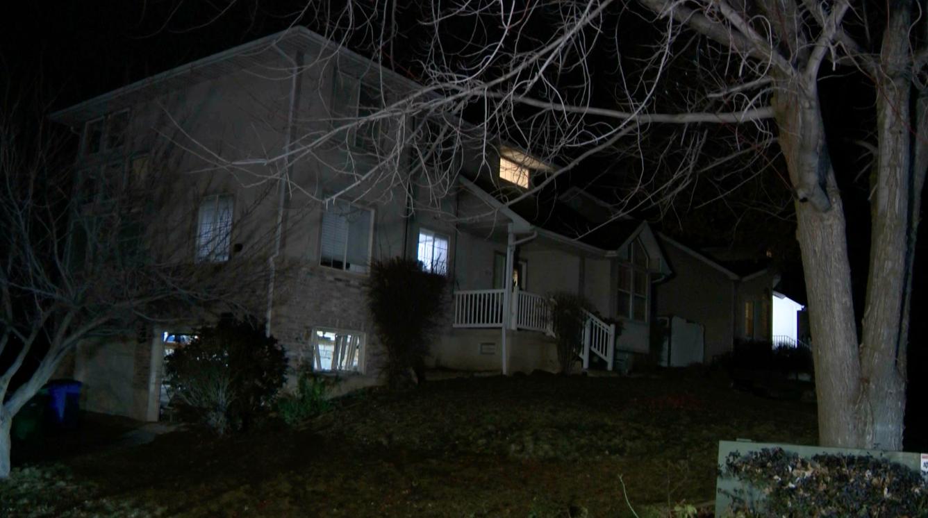 A home near 1150 South and 500 East in Kaysville was damaged after a truck crashed into it Monday morning while attempting to evade police.