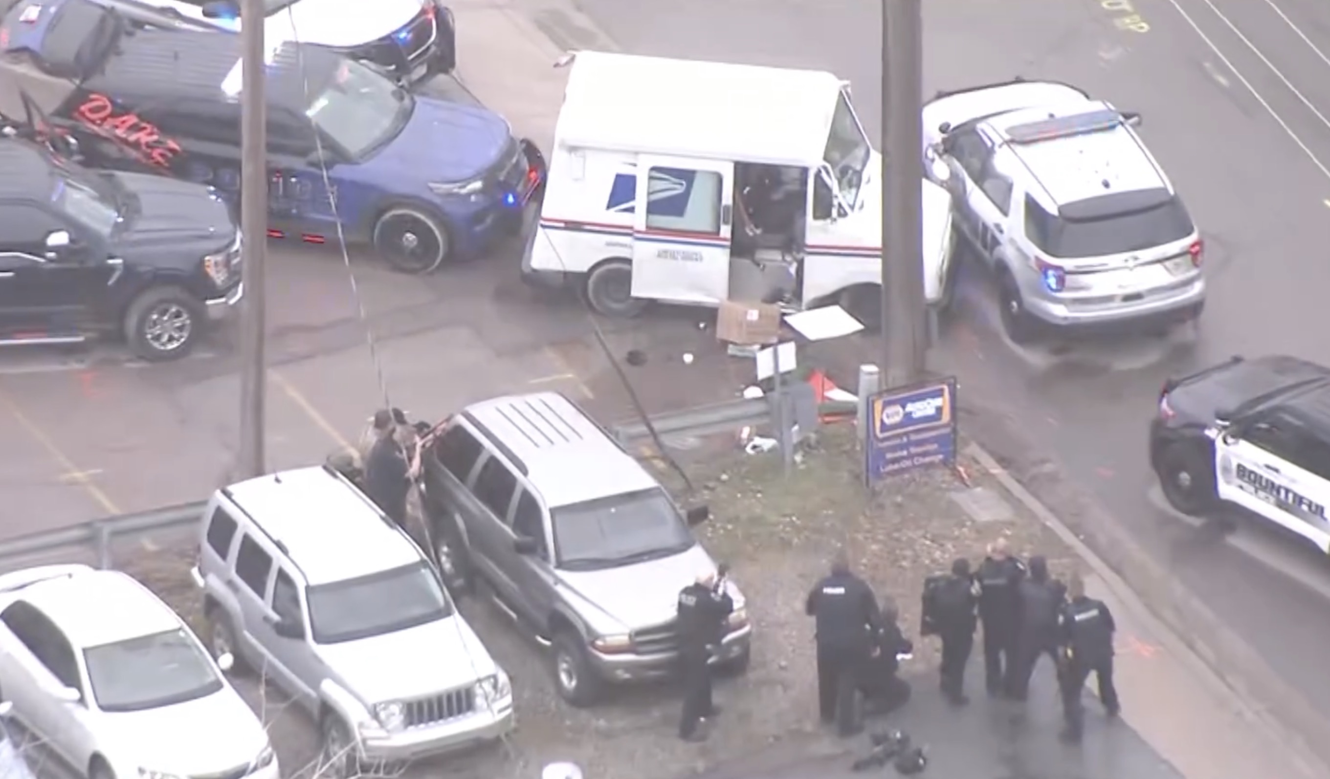 A man was arrested Feb. 5, 2024 in Bountiful after police say he stole a U.S. Postal Service vehicle. He was recently sentenced to two and a half years in federal prison.