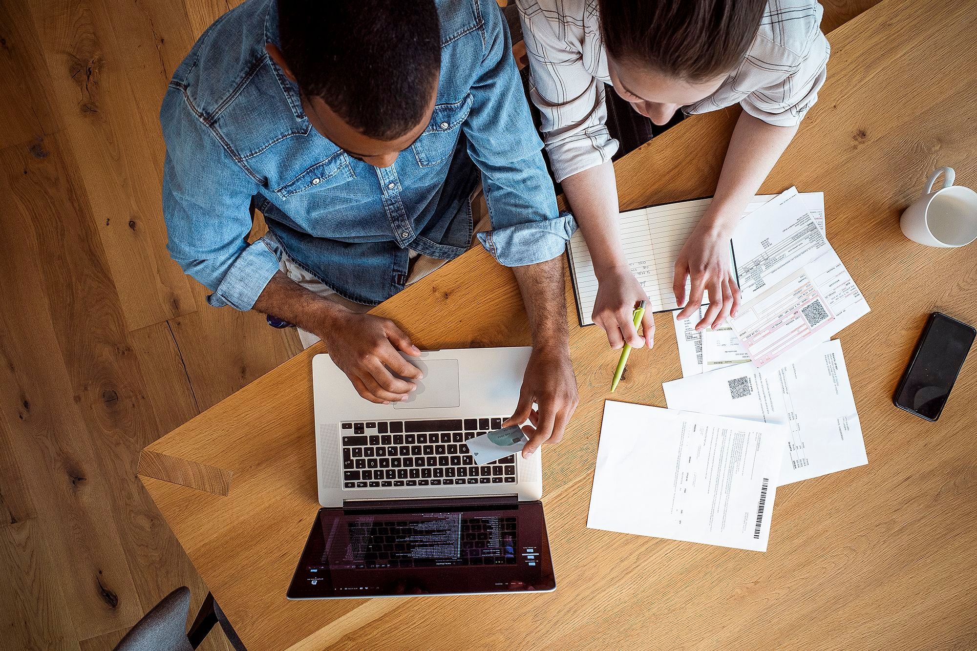 US household debt hit a record $17.5 trillion during the fourth quarter. Americans are becoming increasingly overextended financially, new data show.