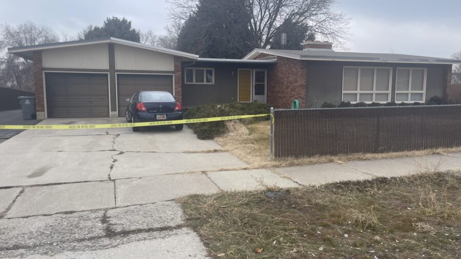 Police tape marks an American Fork home where an elderly couple was found dead on Jan. 3. American Fork police are continuing to investigate several theories in the suspicious deaths of an elderly couple who had not been seen for weeks.