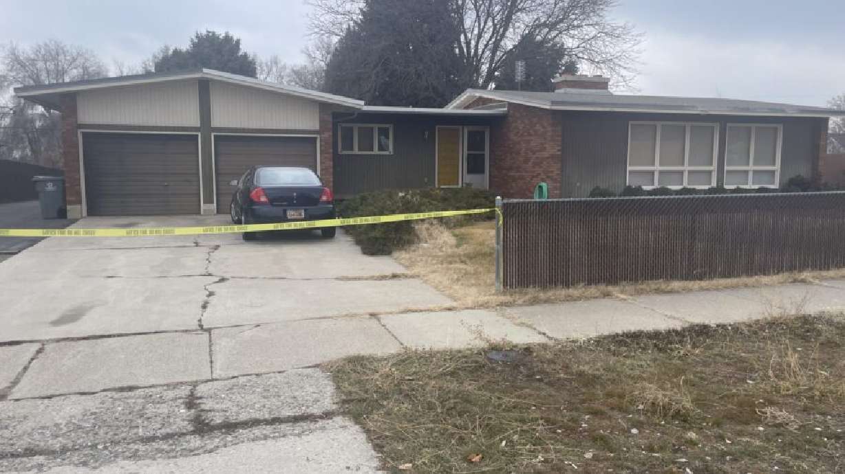 Police tape marks an American Fork home where an elderly couple was found dead on Jan. 3. American Fork police are continuing to investigate several theories in the suspicious deaths of an elderly couple who had not been seen for weeks.