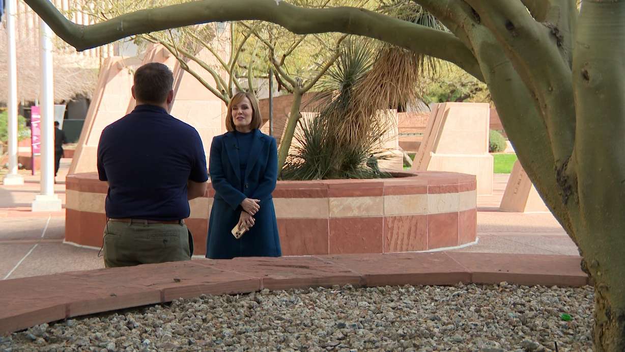 KSL-TV traveled to Phoenix to learn about its experience with smog-eating pavement. Its problem isn’t winter inversions, but summer heat. But the city found the reflective pavement addresses both.