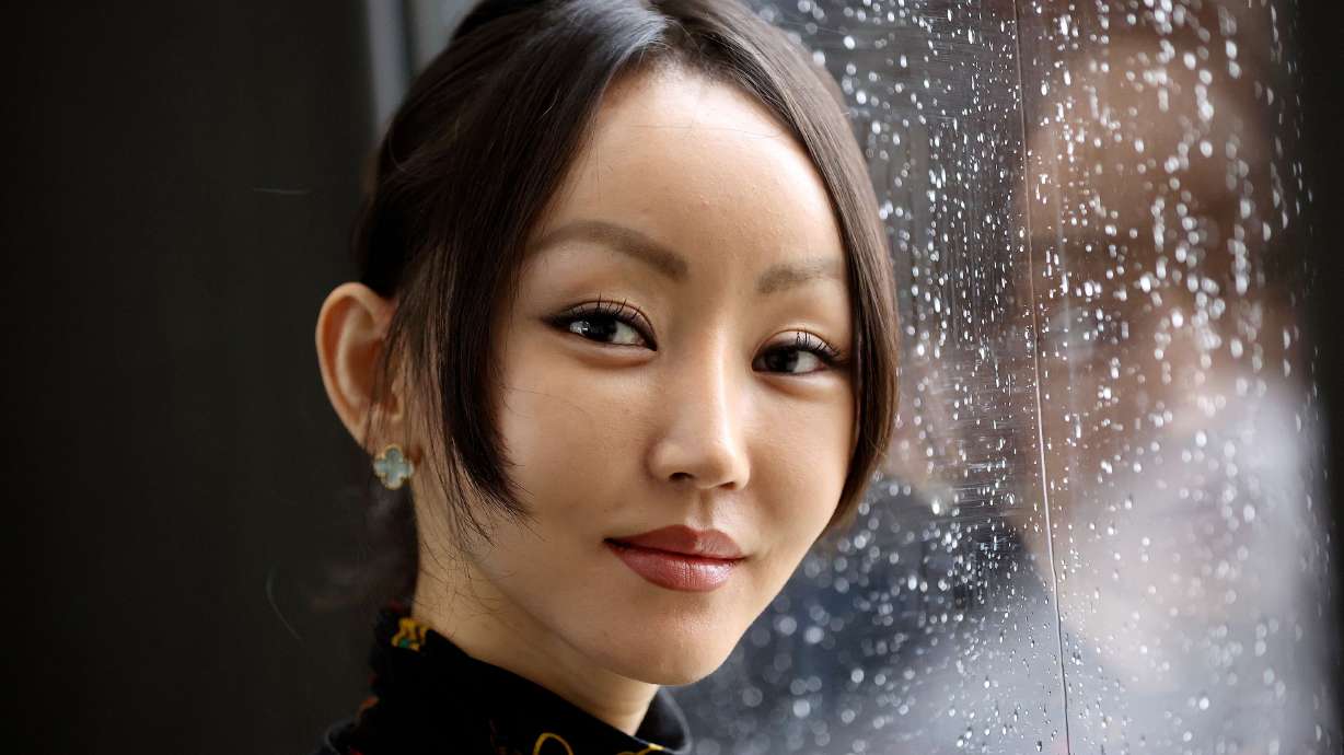 Yeonmi Park, a North Korean defector and bestselling author, poses for a portrait at the Triad Center in Salt Lake City on Wednesday.