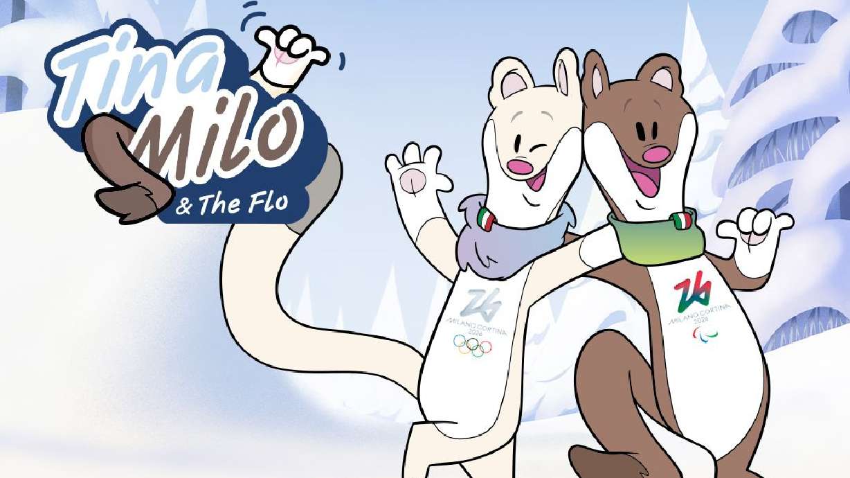 Tina and Milo, the new mascots for the 2026 Olympic Winter Games in Milano-Cortina, Italy, were unveiled this week.