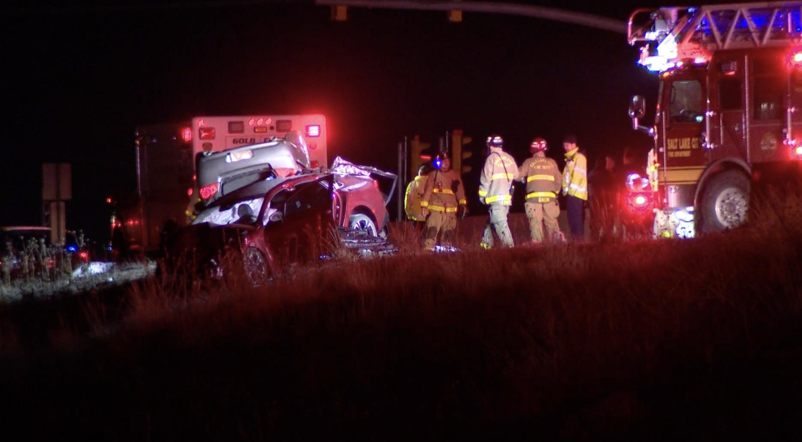 Salt Lake police have identified the man killed late Friday in a head-on crash near the airport.