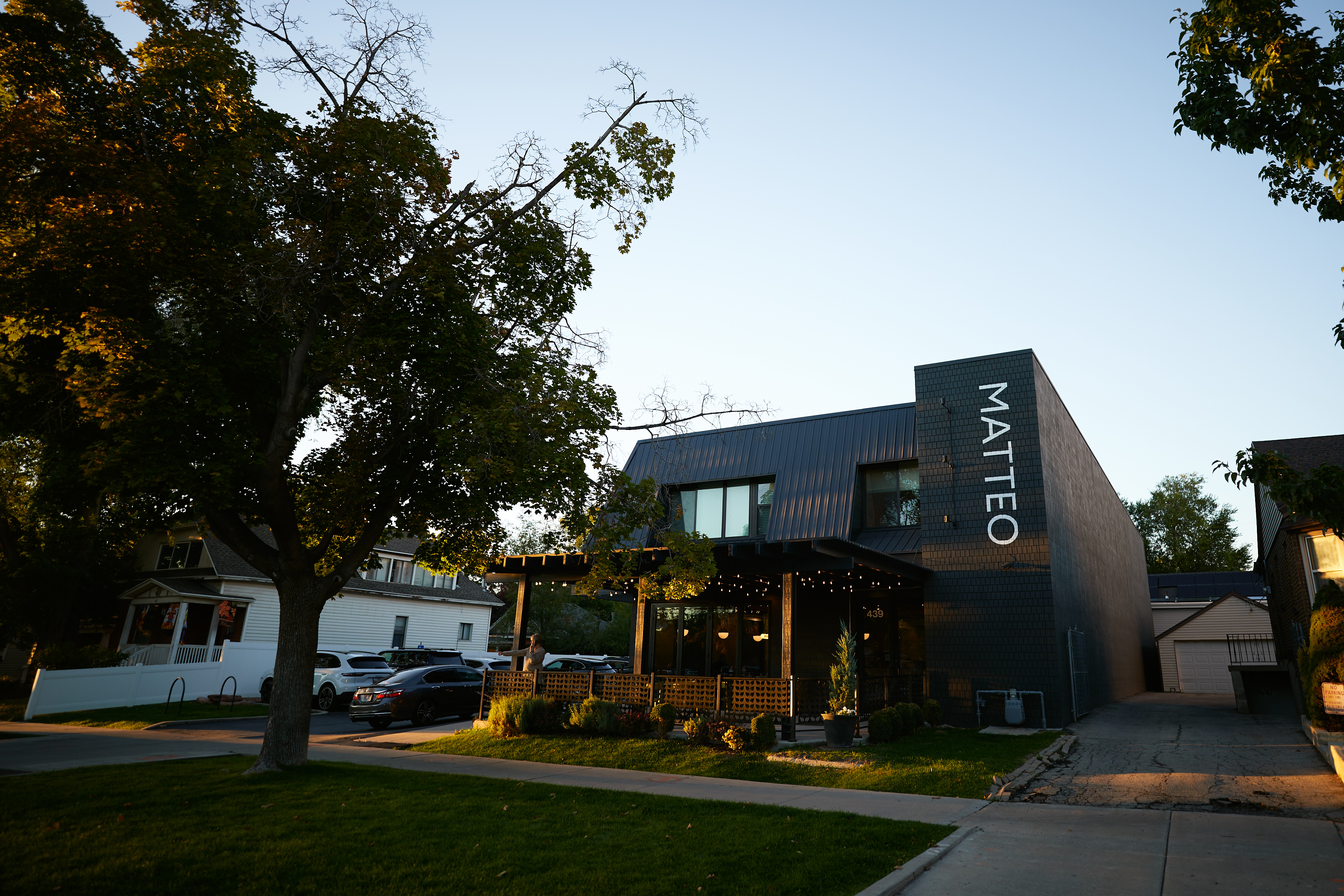 Matteo Ristorante Italiano on 900 South in Salt Lake City. 