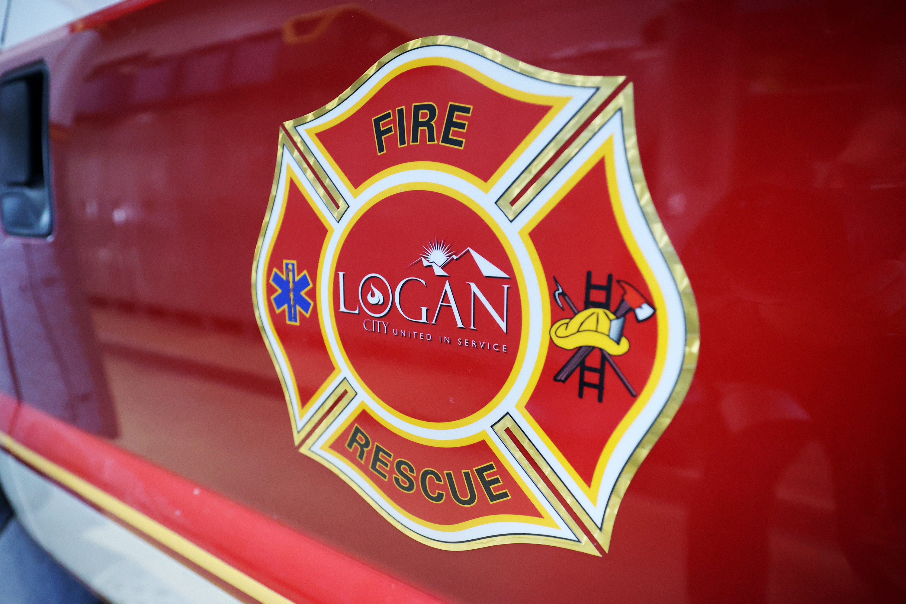 A construction worker in Logan badly injured his legs during a construction accident in which he fell about 30 feet. 