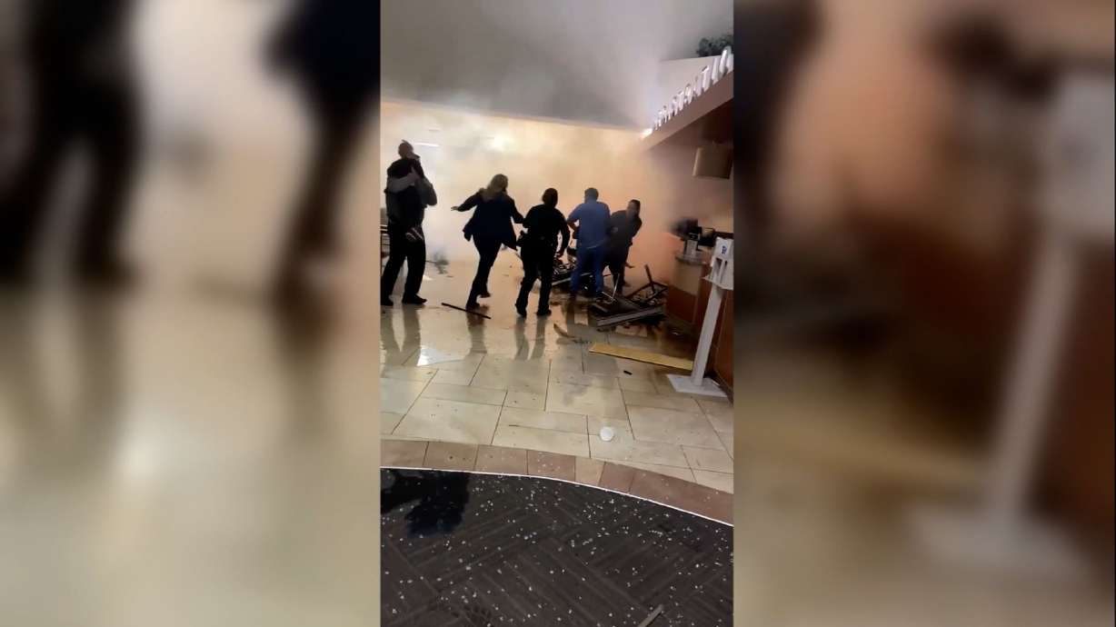 A vehicle had crashed into an emergency room in Austin, Texas on Tuesday night.