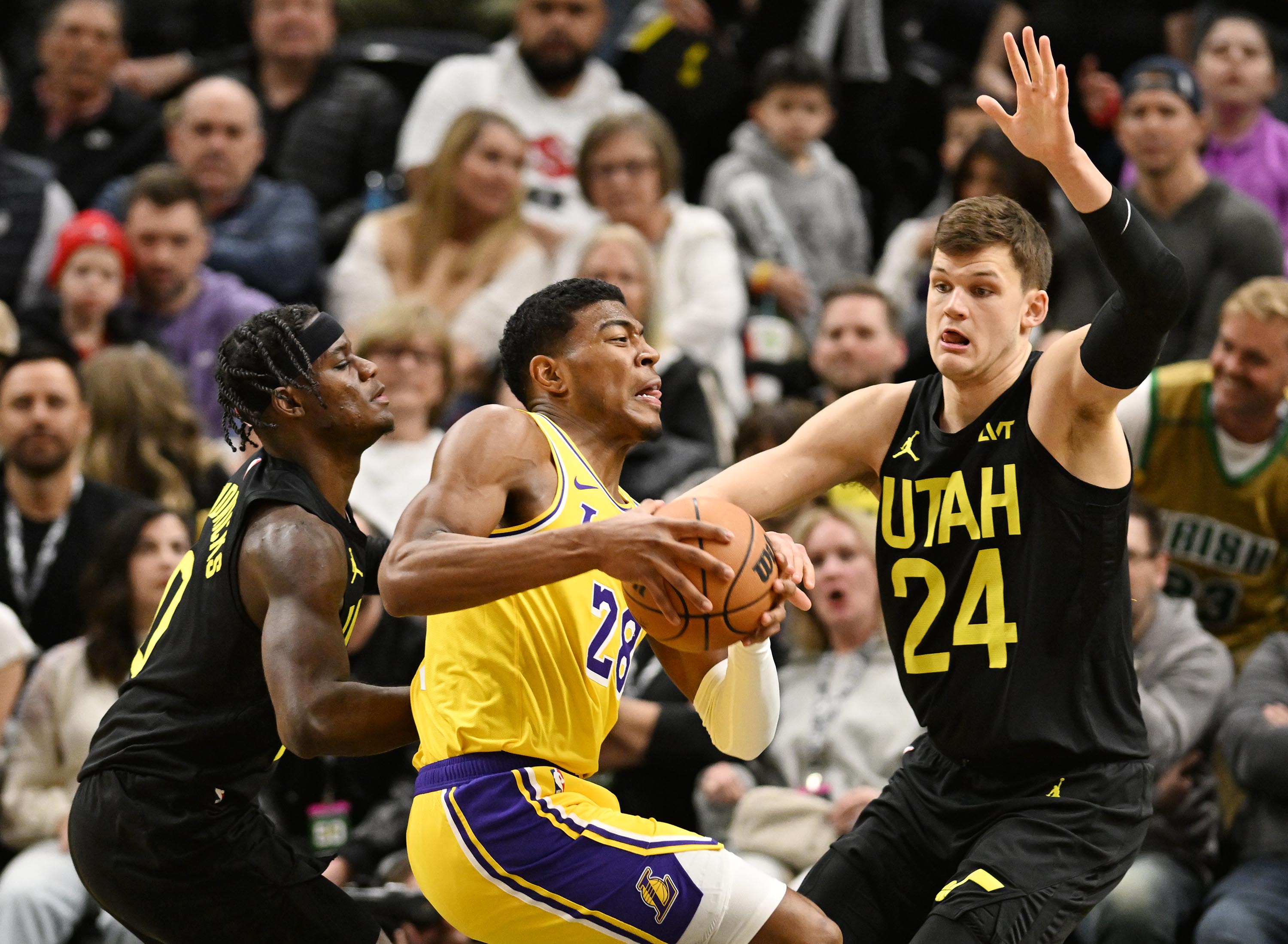 Why didn t LeBron play Utah?