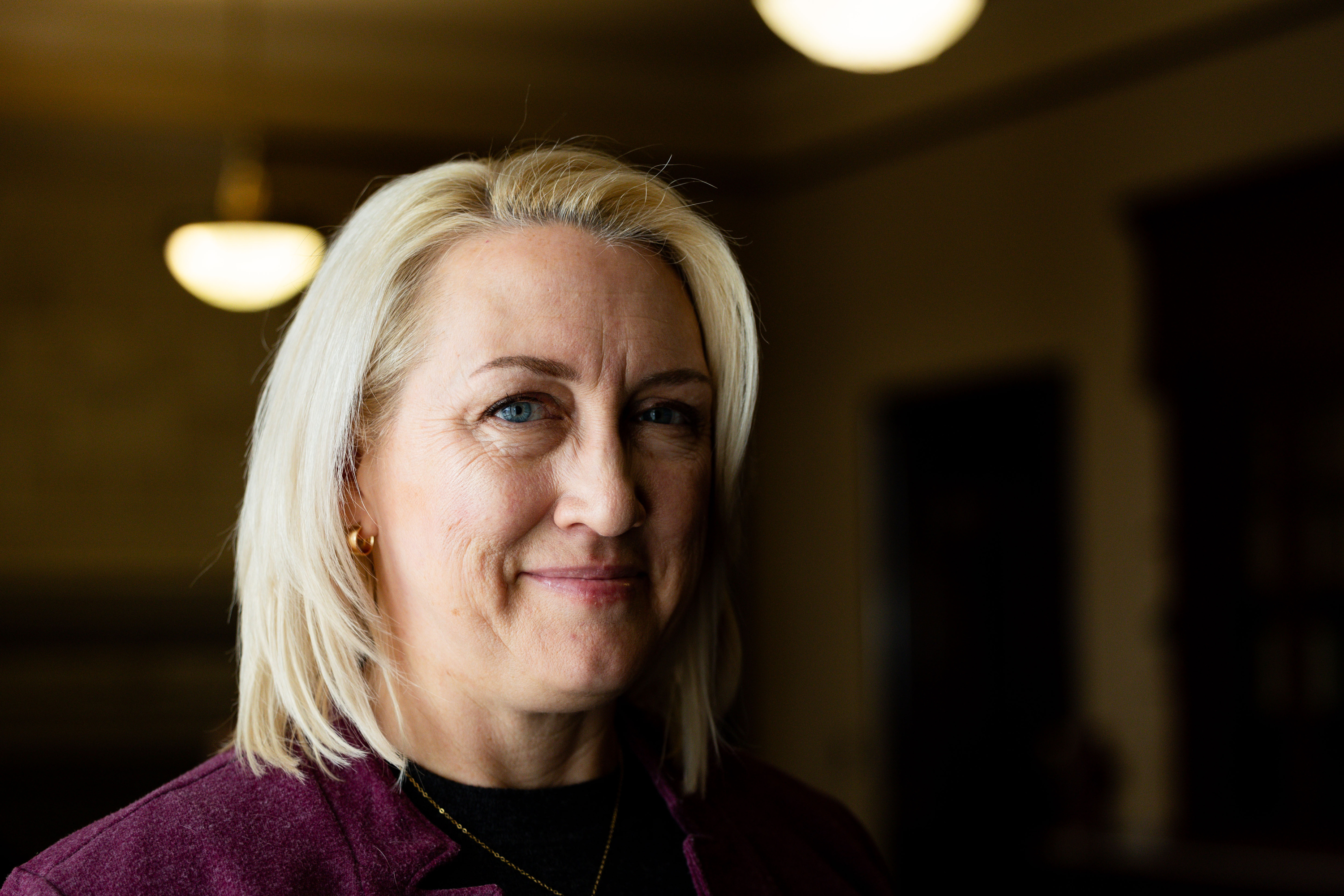 Rep. Karianne Lisonbee, R-Clearfield, poses for a portrait after an interview about a forthcoming abortion bill she’s sponsoring at the Utah Capitol in Salt Lake City on Thursday.