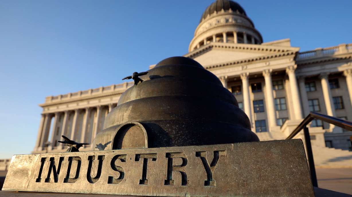 The Capitol is pictured in Salt Lake City on Jan. 29. Revenue projections for this year’s legislative session should be announced on Feb. 16, officials said.