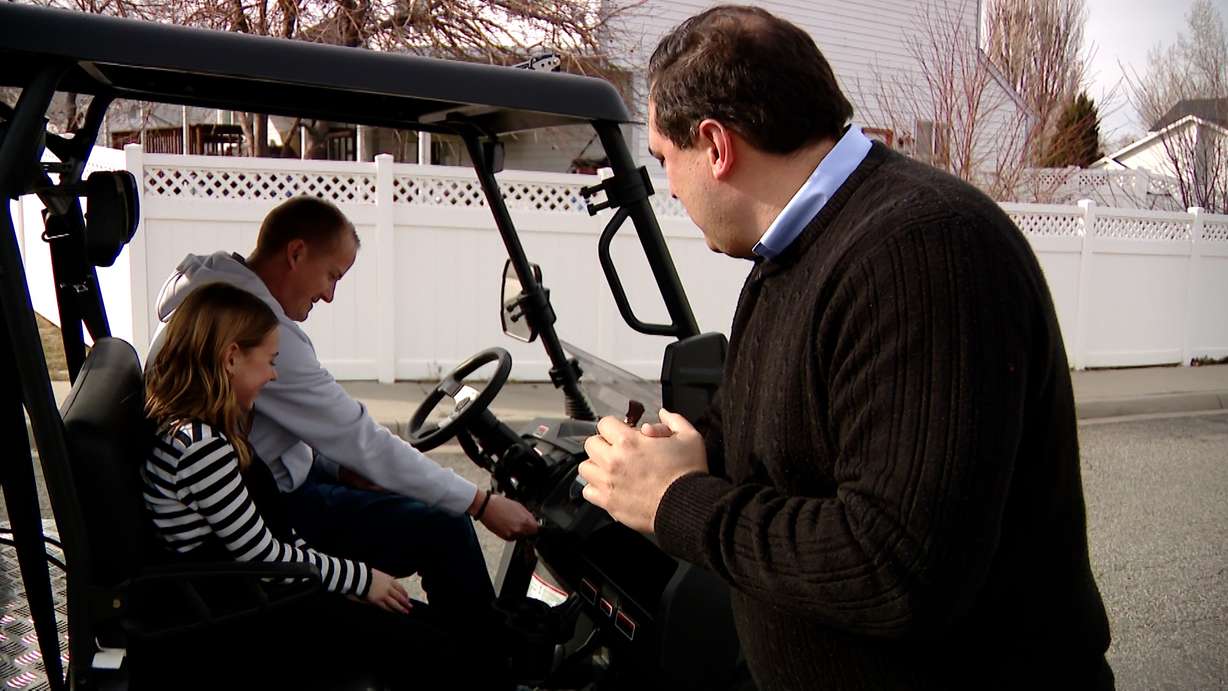 After KSL’s Matt Gephardt reached out to the supplier, repairs were finally completed on Bryan Jorgensen’s golf cart.