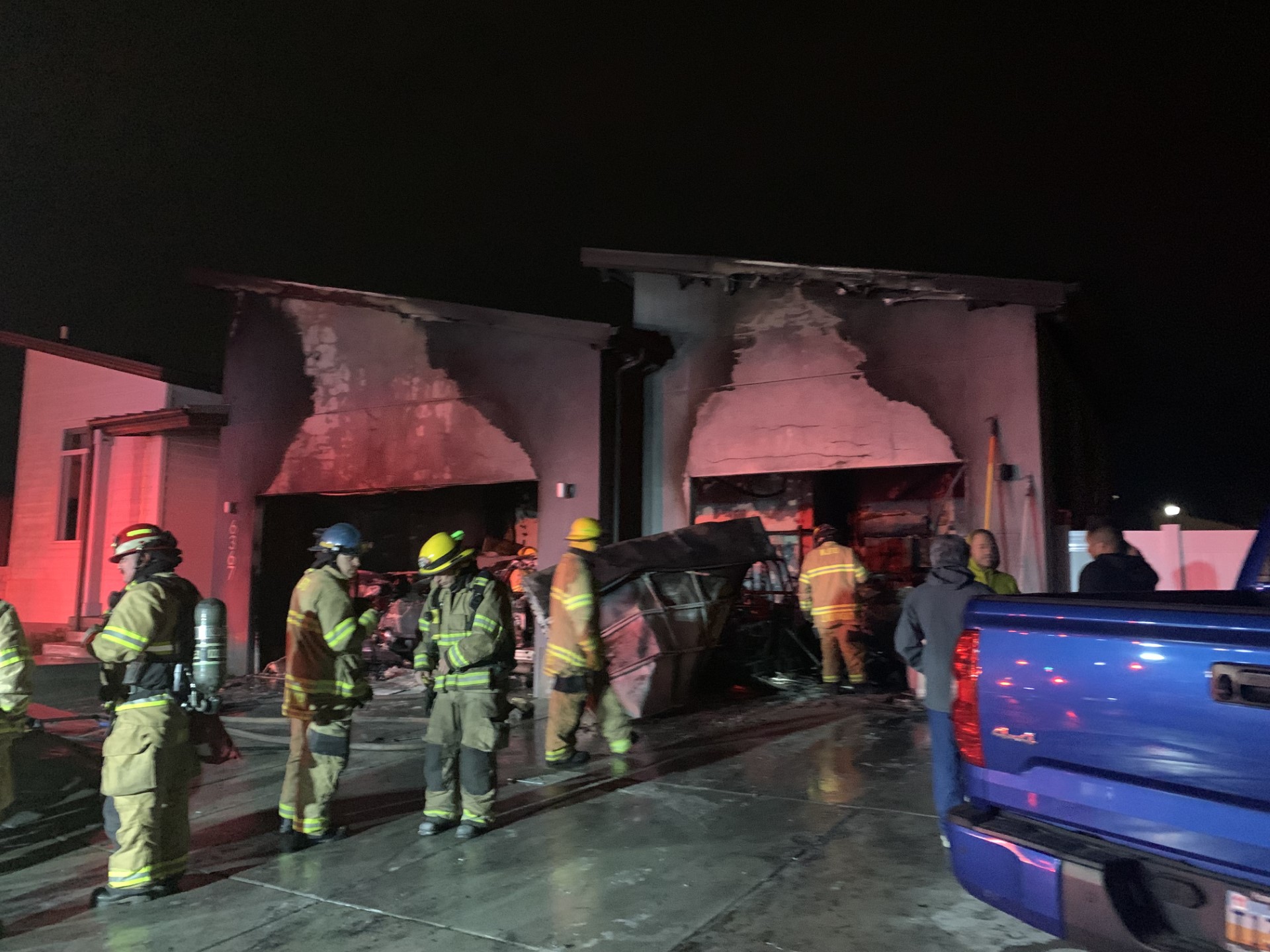 Fire crews at the home when the fire happened. A West Jordan family's life changed for the worse on Valentine's Day after a garage fire destroyed their dream home.