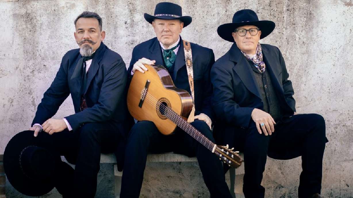 Matthew Lopez, Brad Hull and Tim Gates make up the band Due West, Tucson, Arizona, circa 2023. After a decade of separation following his sister’s death and his niece’s adoption, this musician had an unexpected reunion, meeting her for the first time when she auditioned for American Idol.