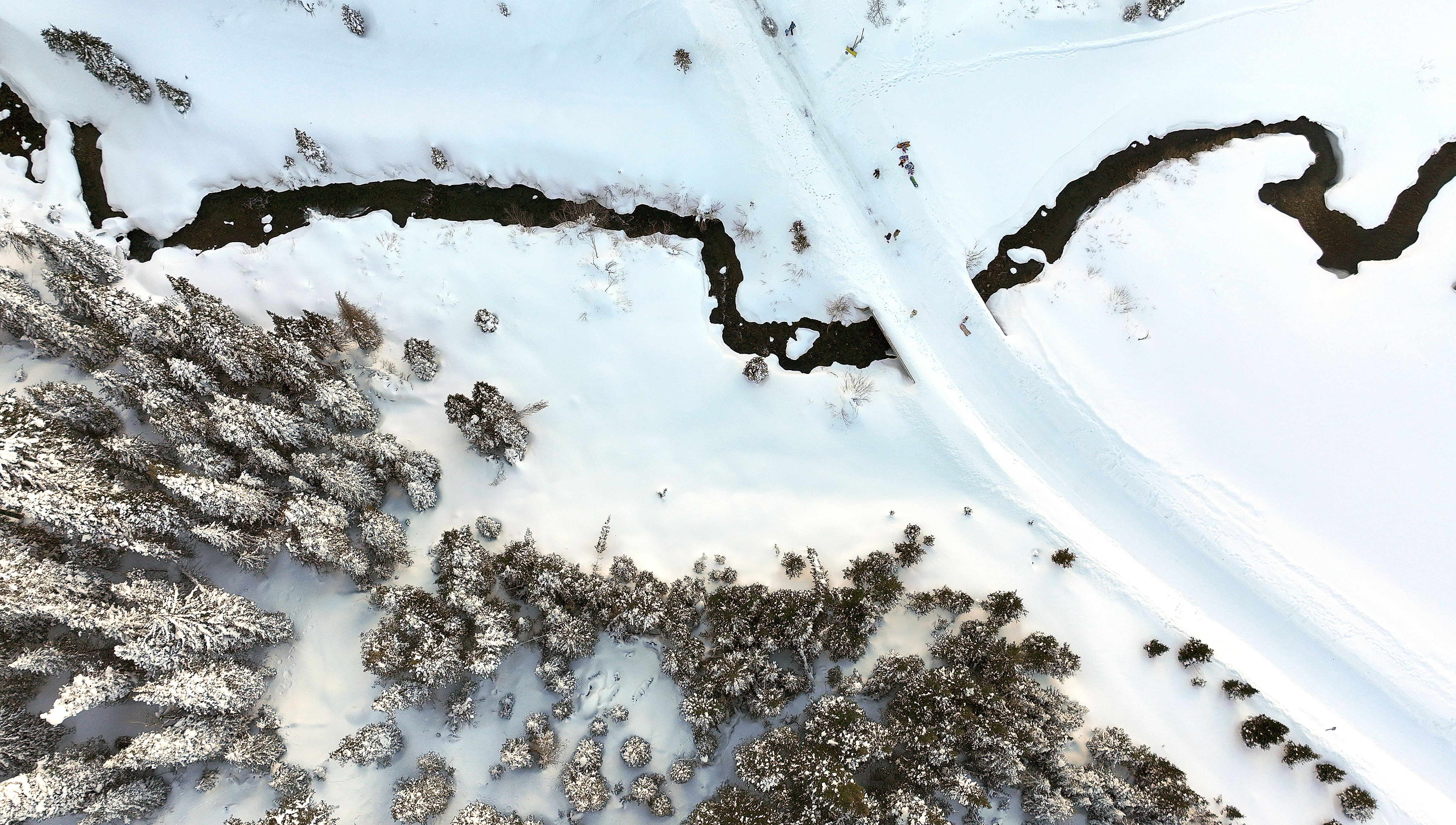 Snow blankets Big Cottonwood Canyon on Jan. 15. A comprehensive water infrastructure bill is working its way through the Utah Legislature.