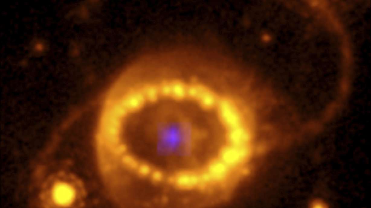 Space telescope spies neutron star in the debris of famous supernova KSLcom Space telescope spies neutron star in the debris of famous supernova KSLcom