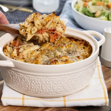 Crust Club's sun-dried tomato pasta is pictured. Utah cookie giant Crumbl on Wednesday announced that it acquired Pleasant Grove-based Crust Club. The acquisition will allow Crust Club — a local pie shop featuring sweet and savory goods — to explore franchising.