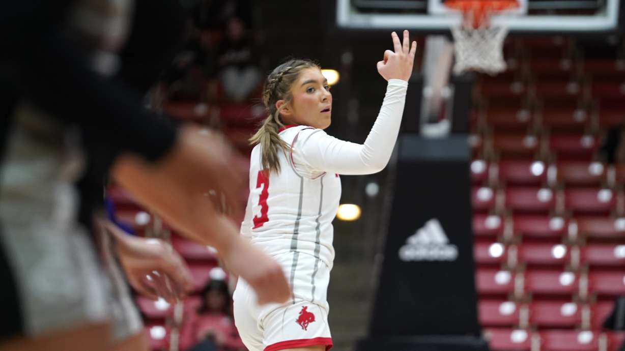 Kanab's Anna Cutler celebrates a 3.